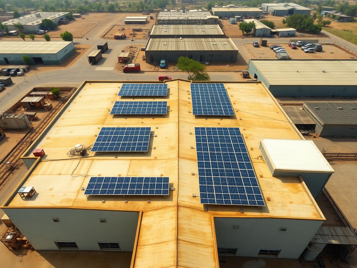Commercial rooftop array